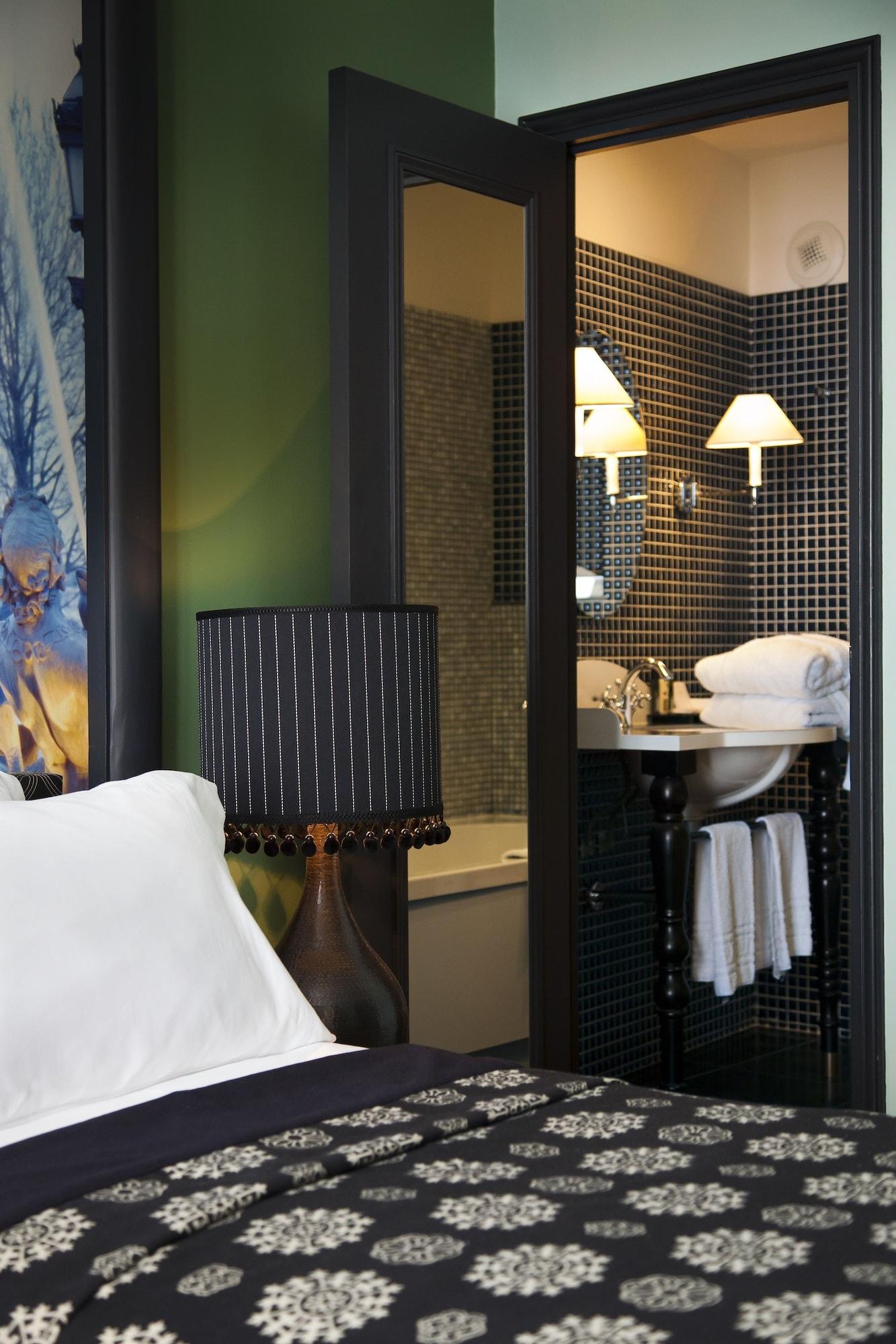 Hotel Fontaines Du Luxembourg Paris Exterior foto