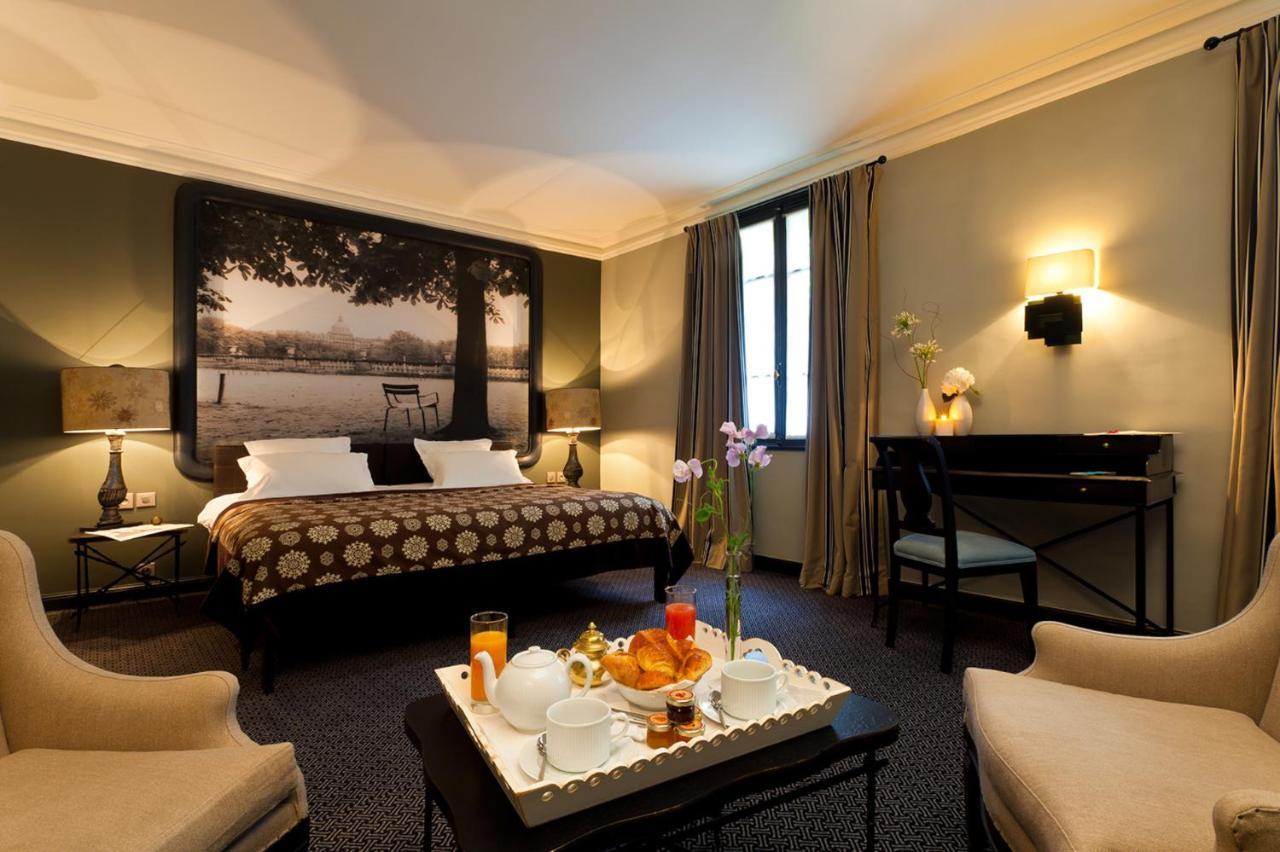 Hotel Fontaines Du Luxembourg Paris Exterior foto